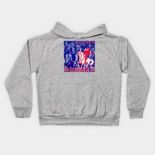 On Interstate 15 Throwback 1982 New Wave Throwback Kids Hoodie